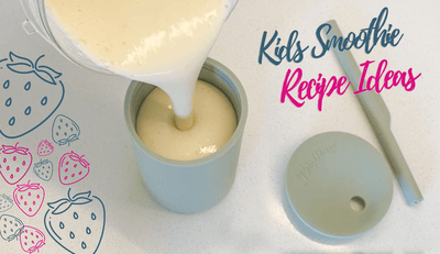 Kids smoothie cups recipe ideas