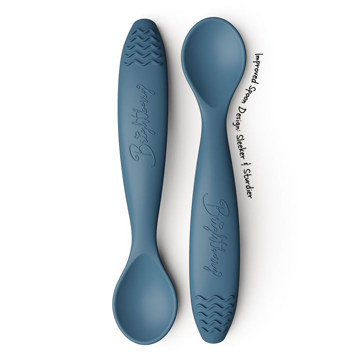 Silicone Self Feeding Spoons (2-pack)