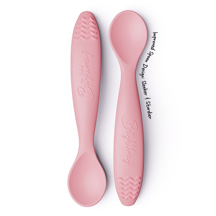 Silicone Self Feeding Spoons (2-pack)