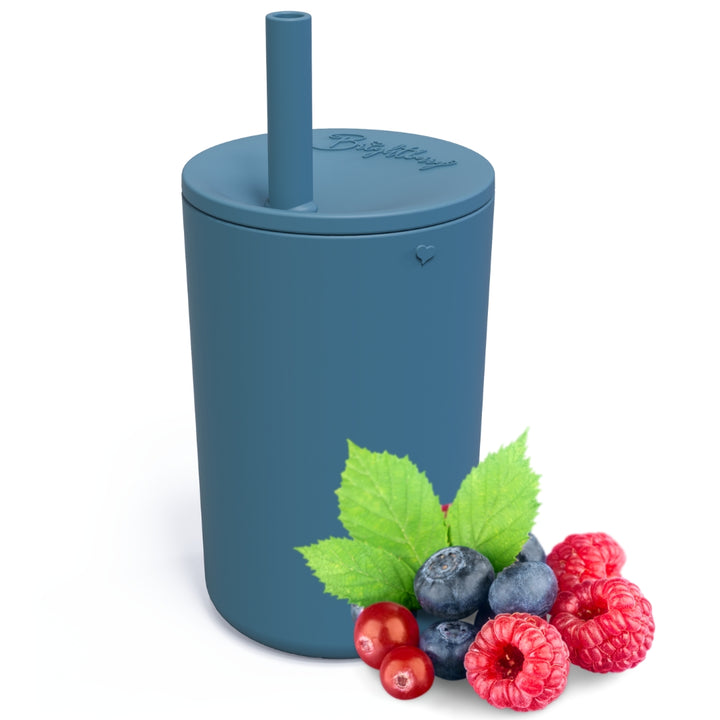 Kids Smoothie Cup with Straw & Secure Lid