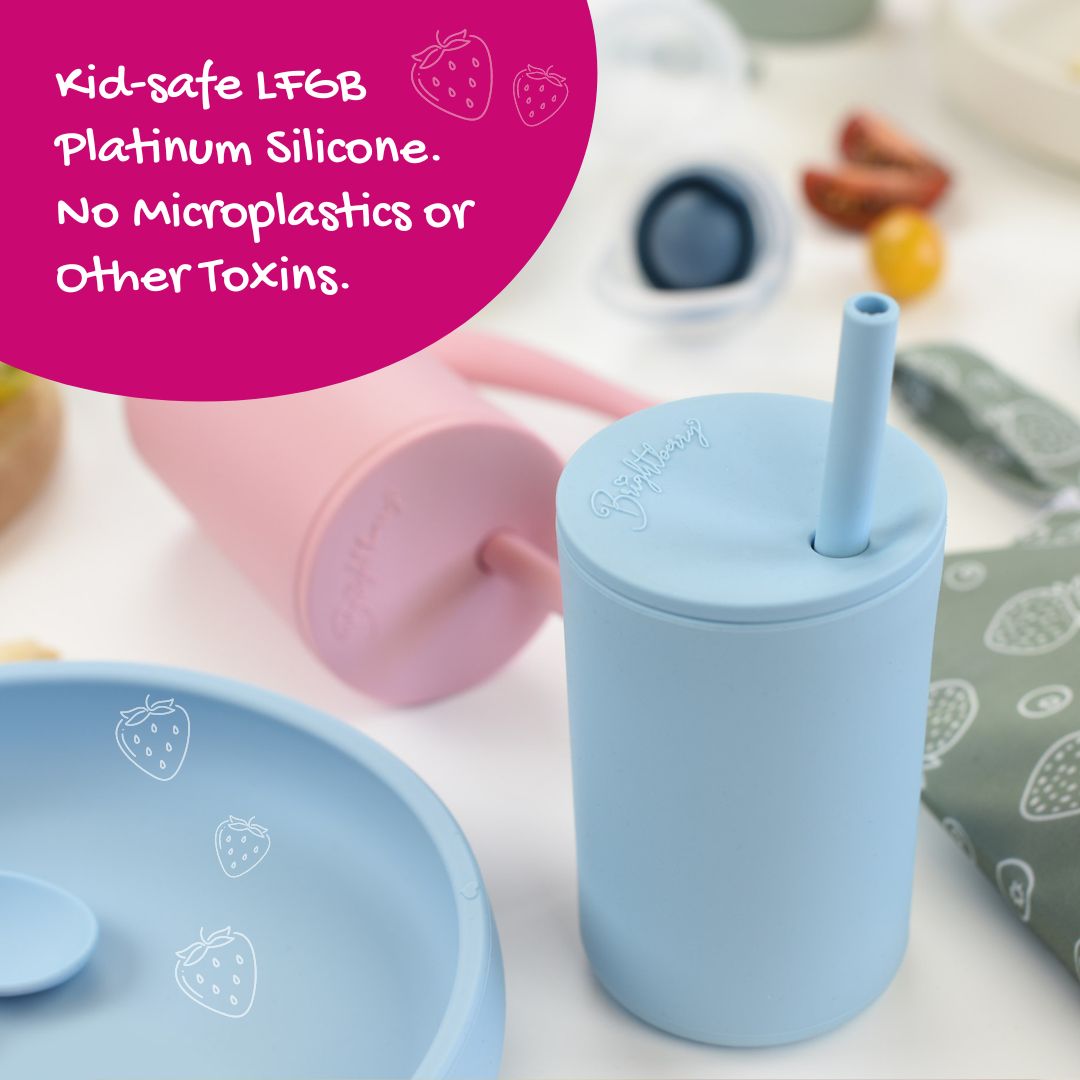 Tasse à smoothie pour enfants avec couvercle sécurisé et paille à bouchon