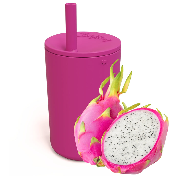 Kids Smoothie Cup with Straw & Secure Lid