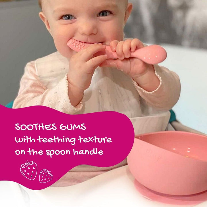 Silicone Self Feeding Spoons (2-pack)